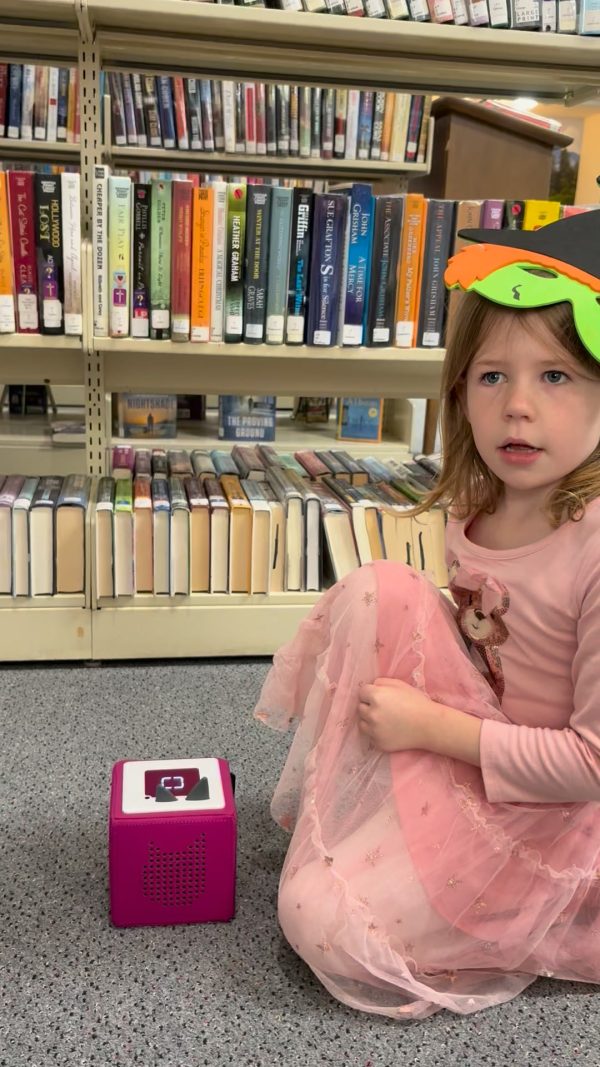 Charlotte is describing how easy it is to use our Tonie boxes. We have 2…