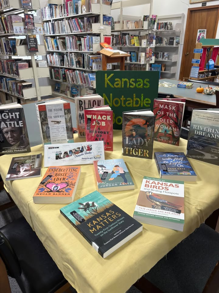 A nice selection of Kansas notable books. These are all written by Kansas authors and…